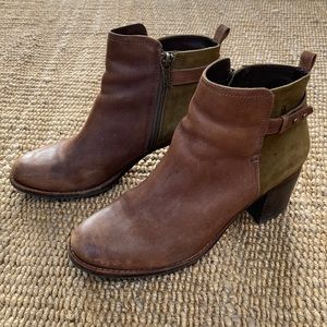 Sperry Top Sider Ambrose ankle boots, block heel booties